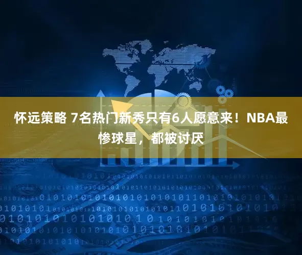 怀远策略 7名热门新秀只有6人愿意来！NBA最惨球星，都被讨厌