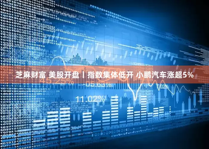 芝麻财富 美股开盘丨指数集体低开 小鹏汽车涨超5%